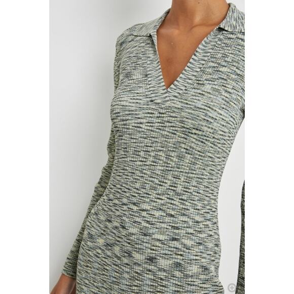 Rails Ribbed Luciana Collared Midi Dress - Picture 8 of 14